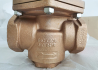 에머슨 피셔로부터의 E55 모델 캐시 밸브 청정 산소 가스 압력 조절 밸브 / 브론즈 본체 소재