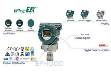EJX630A 모델 고성능 차압 트랜스미터 디지털 압력 트랜스미터