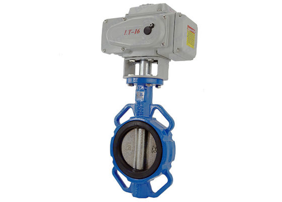 물 하수 전동기 작동 밸브 하프 샤프트 웨이퍼 유형