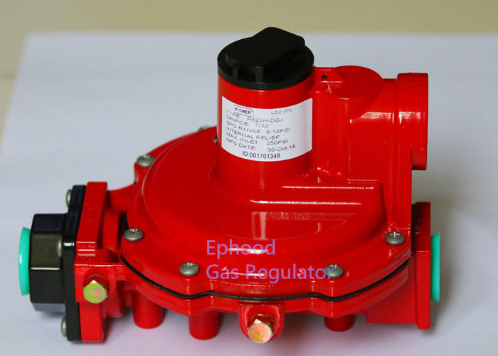 요리, 장수를 위한 빨간색 피셔 R622H LPG 고압 가스 규칙 사용