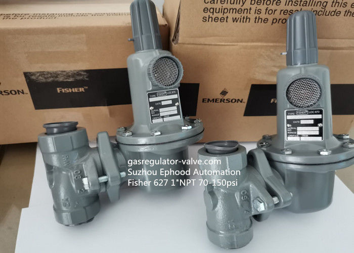 연성 주철 피셔 기체조절기 627 모델 압력 기체조절기 250PSI 주입구