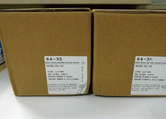 모델 64-35 고압 LPG 피셔 가스 레귤레이터 64 감압 밸브