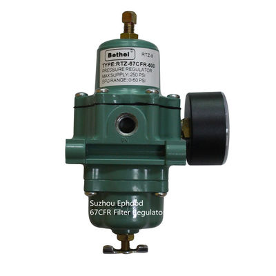 제어 밸브에 67CFR 가스 압력 필터 레귤레이터 가스 필터 밸브 사용