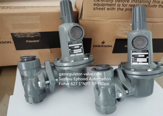 연성 주철 피셔 기체조절기 627 모델 압력 기체조절기 250PSI 주입구